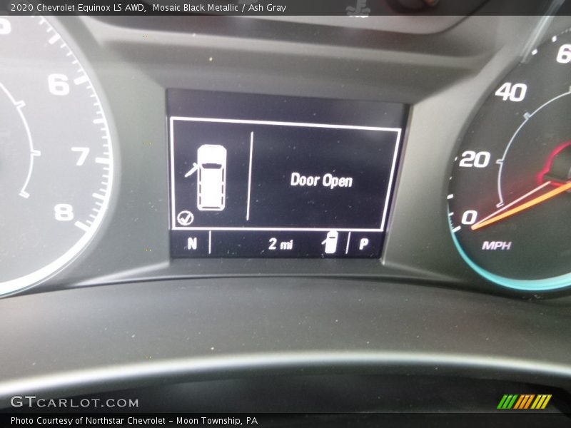 Mosaic Black Metallic / Ash Gray 2020 Chevrolet Equinox LS AWD