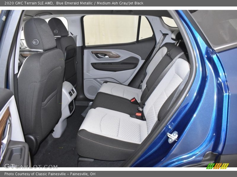 Blue Emerald Metallic / Medium Ash Gray/Jet Black 2020 GMC Terrain SLE AWD