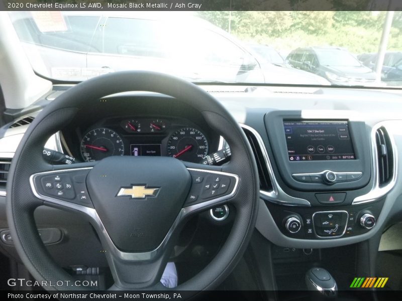 Dashboard of 2020 Equinox LS AWD