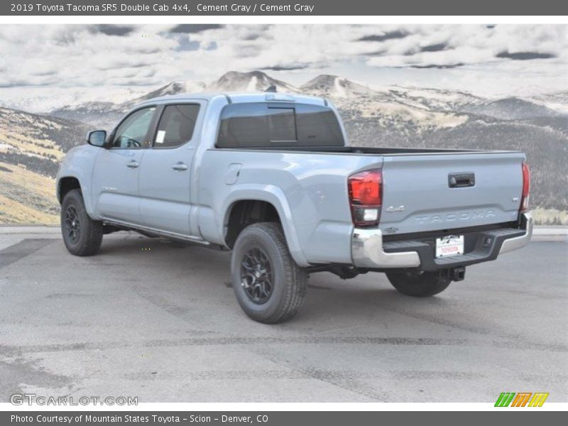 Cement Gray / Cement Gray 2019 Toyota Tacoma SR5 Double Cab 4x4