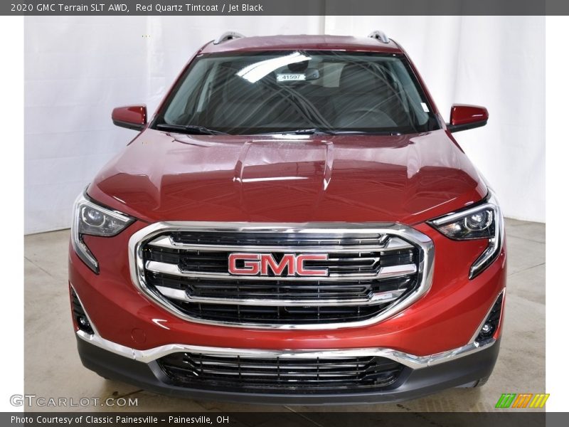 Red Quartz Tintcoat / Jet Black 2020 GMC Terrain SLT AWD