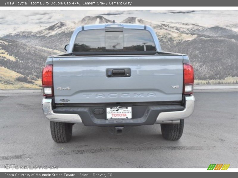 Cement Gray / Cement Gray 2019 Toyota Tacoma SR5 Double Cab 4x4