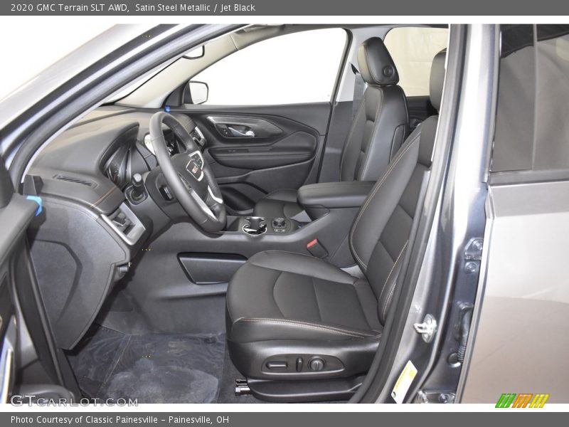 Satin Steel Metallic / Jet Black 2020 GMC Terrain SLT AWD