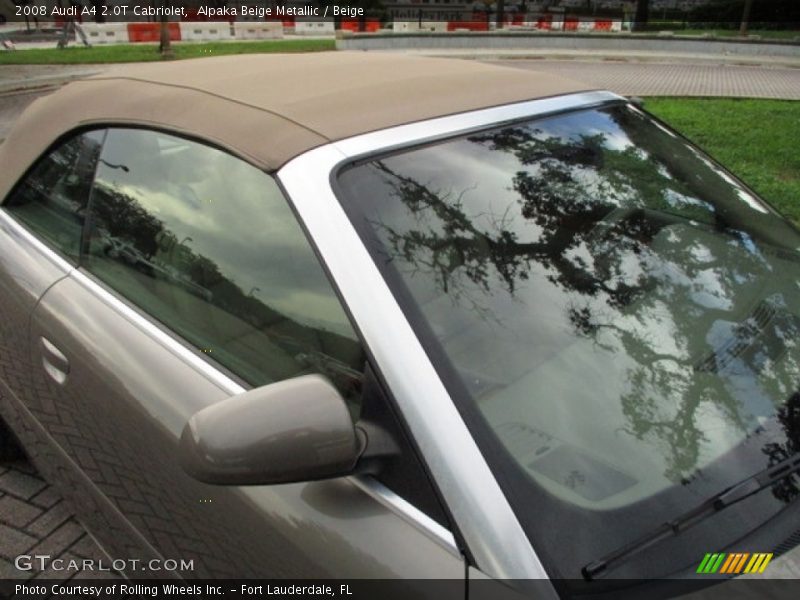 Alpaka Beige Metallic / Beige 2008 Audi A4 2.0T Cabriolet