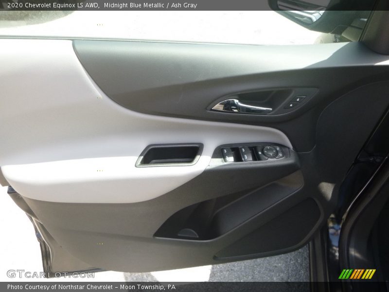 Midnight Blue Metallic / Ash Gray 2020 Chevrolet Equinox LS AWD