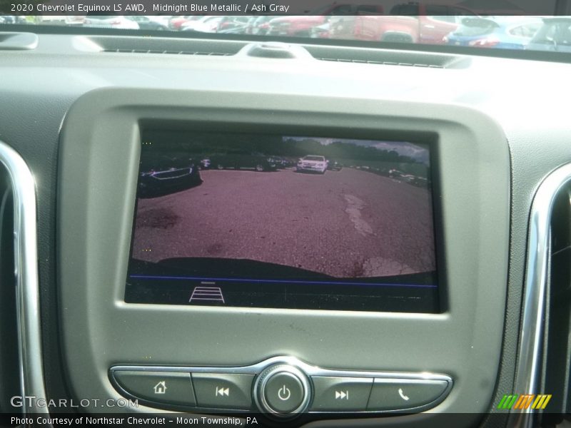 Midnight Blue Metallic / Ash Gray 2020 Chevrolet Equinox LS AWD