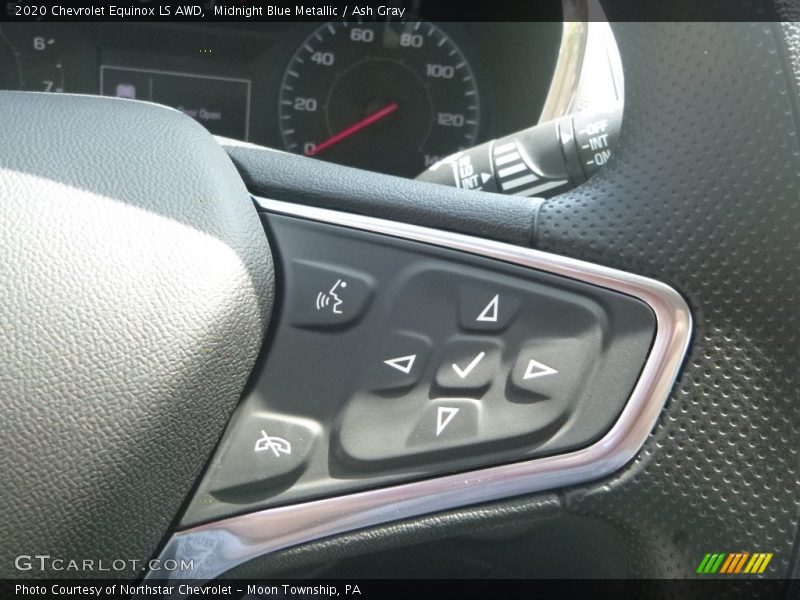 Midnight Blue Metallic / Ash Gray 2020 Chevrolet Equinox LS AWD