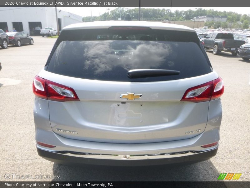 Silver Ice Metallic / Jet Black 2020 Chevrolet Equinox LT AWD