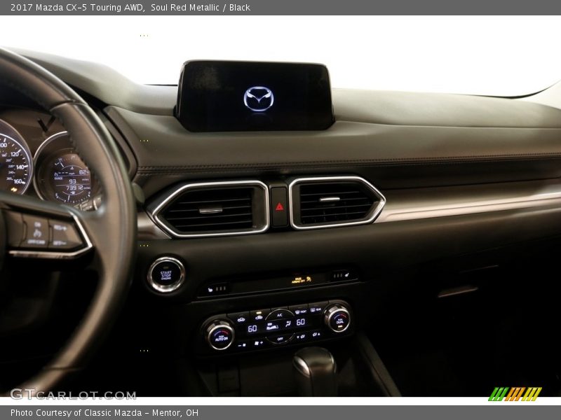 Soul Red Metallic / Black 2017 Mazda CX-5 Touring AWD