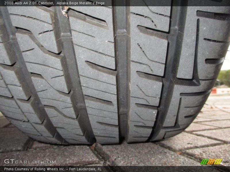 Alpaka Beige Metallic / Beige 2008 Audi A4 2.0T Cabriolet