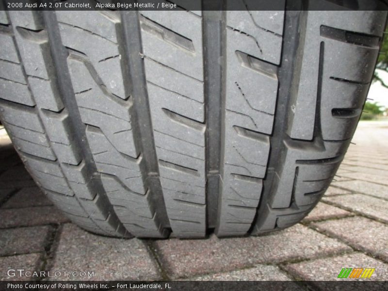 Alpaka Beige Metallic / Beige 2008 Audi A4 2.0T Cabriolet