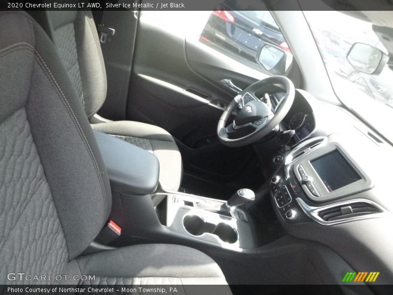 Silver Ice Metallic / Jet Black 2020 Chevrolet Equinox LT AWD
