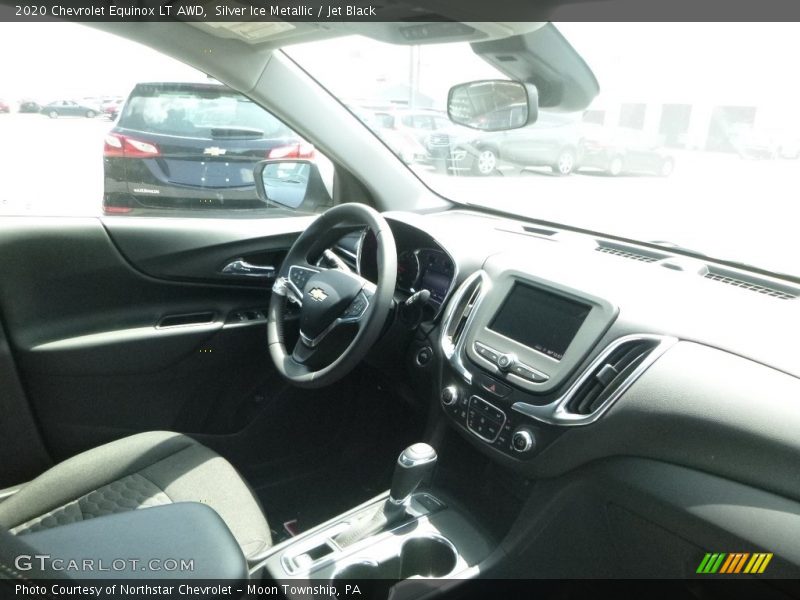 Silver Ice Metallic / Jet Black 2020 Chevrolet Equinox LT AWD