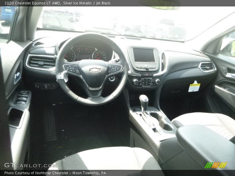 Silver Ice Metallic / Jet Black 2020 Chevrolet Equinox LT AWD