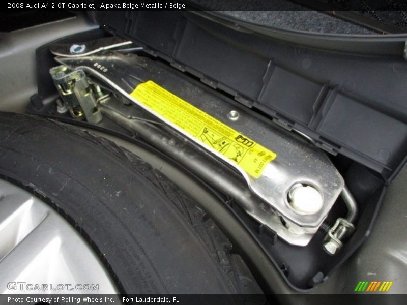 Alpaka Beige Metallic / Beige 2008 Audi A4 2.0T Cabriolet