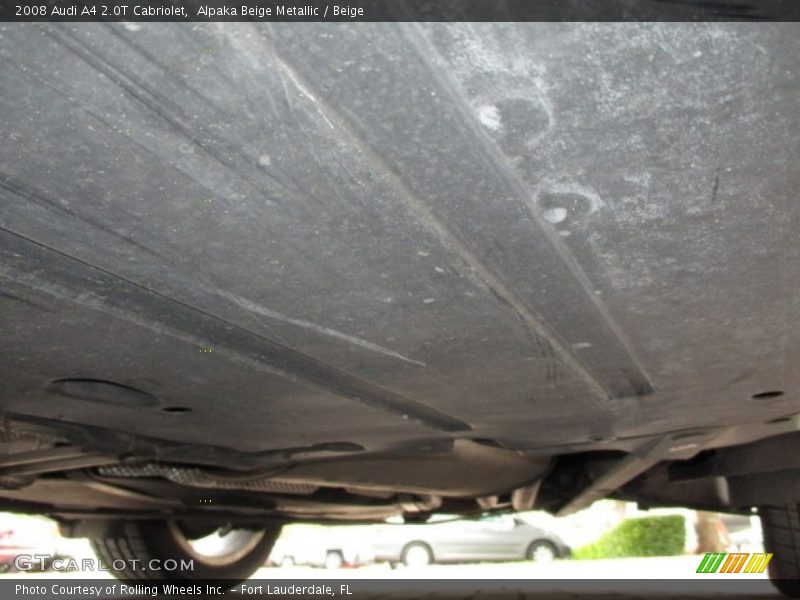 Alpaka Beige Metallic / Beige 2008 Audi A4 2.0T Cabriolet