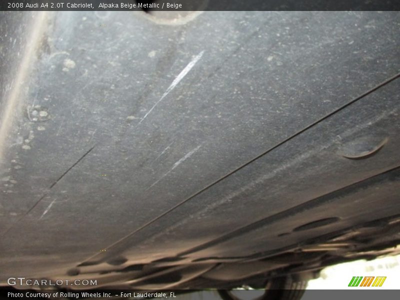 Alpaka Beige Metallic / Beige 2008 Audi A4 2.0T Cabriolet