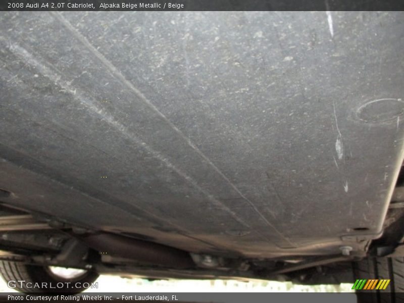 Alpaka Beige Metallic / Beige 2008 Audi A4 2.0T Cabriolet