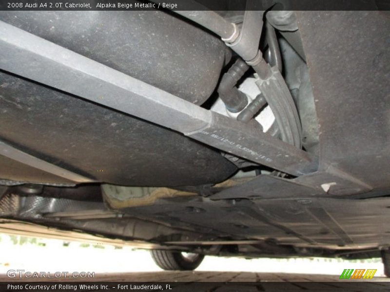 Alpaka Beige Metallic / Beige 2008 Audi A4 2.0T Cabriolet