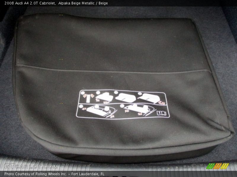 Alpaka Beige Metallic / Beige 2008 Audi A4 2.0T Cabriolet
