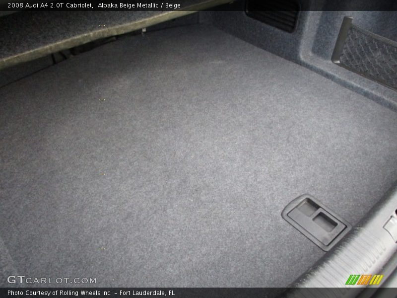 Alpaka Beige Metallic / Beige 2008 Audi A4 2.0T Cabriolet