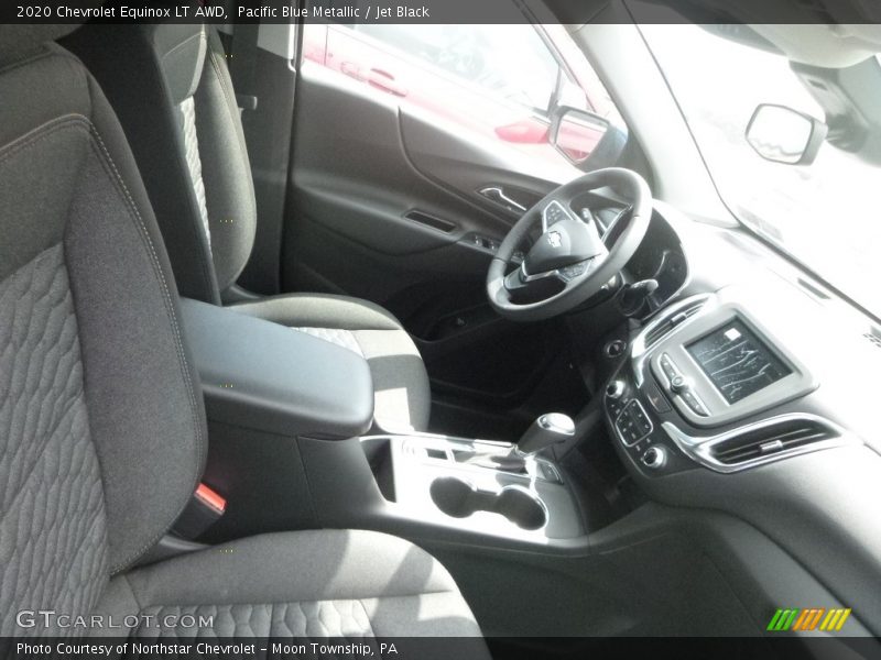 Pacific Blue Metallic / Jet Black 2020 Chevrolet Equinox LT AWD