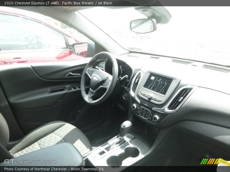 Pacific Blue Metallic / Jet Black 2020 Chevrolet Equinox LT AWD