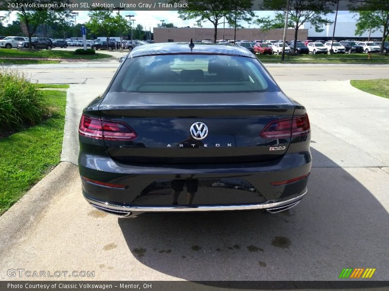 Urano Gray / Titan Black 2019 Volkswagen Arteon SEL 4Motion