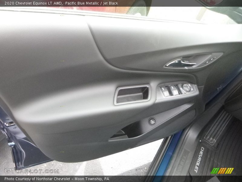 Pacific Blue Metallic / Jet Black 2020 Chevrolet Equinox LT AWD