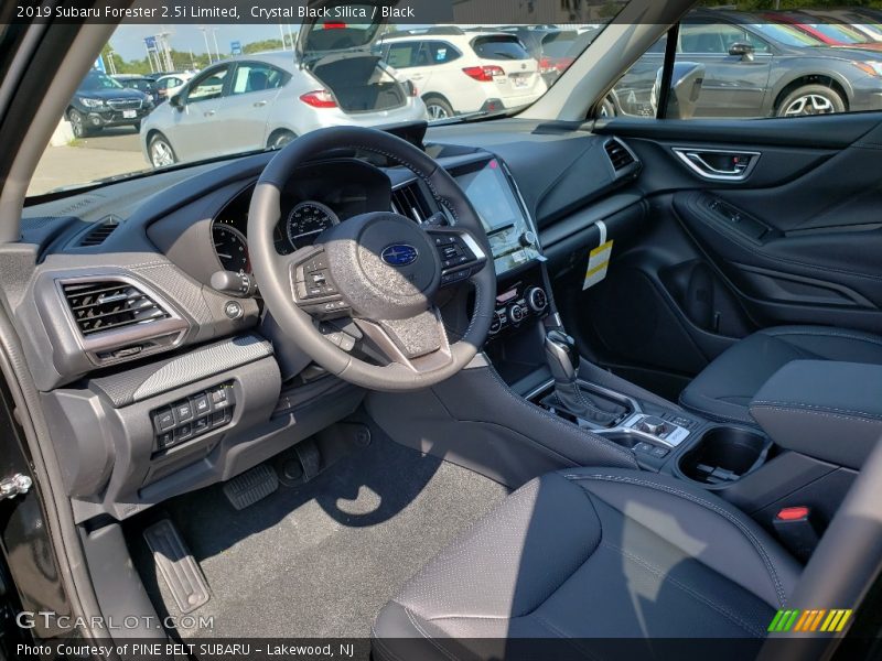 Front Seat of 2019 Forester 2.5i Limited