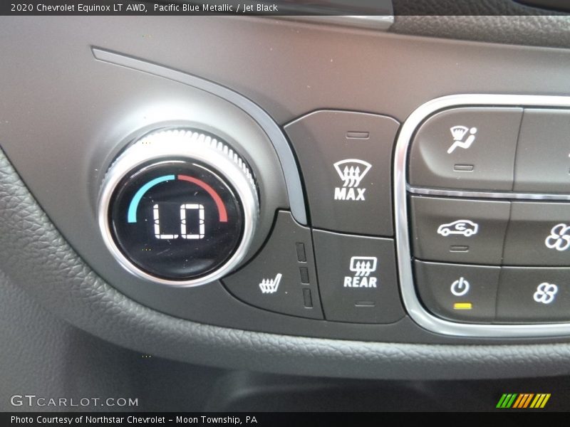 Pacific Blue Metallic / Jet Black 2020 Chevrolet Equinox LT AWD