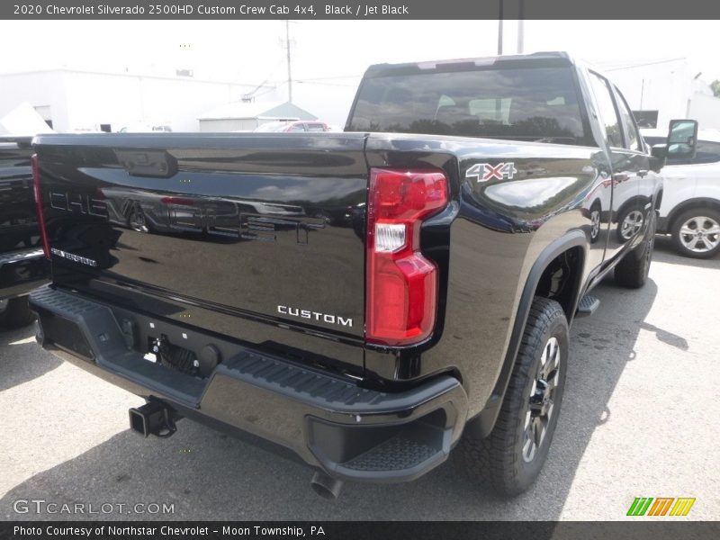 Black / Jet Black 2020 Chevrolet Silverado 2500HD Custom Crew Cab 4x4