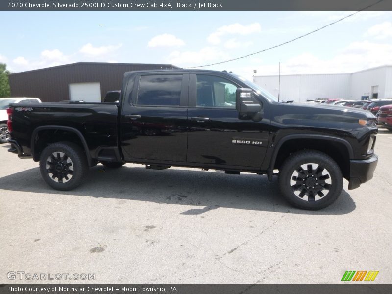 Black / Jet Black 2020 Chevrolet Silverado 2500HD Custom Crew Cab 4x4