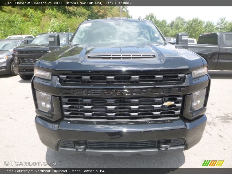 Black / Jet Black 2020 Chevrolet Silverado 2500HD Custom Crew Cab 4x4