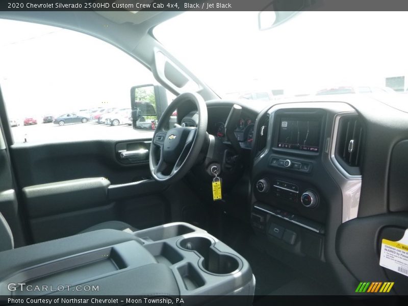 Black / Jet Black 2020 Chevrolet Silverado 2500HD Custom Crew Cab 4x4