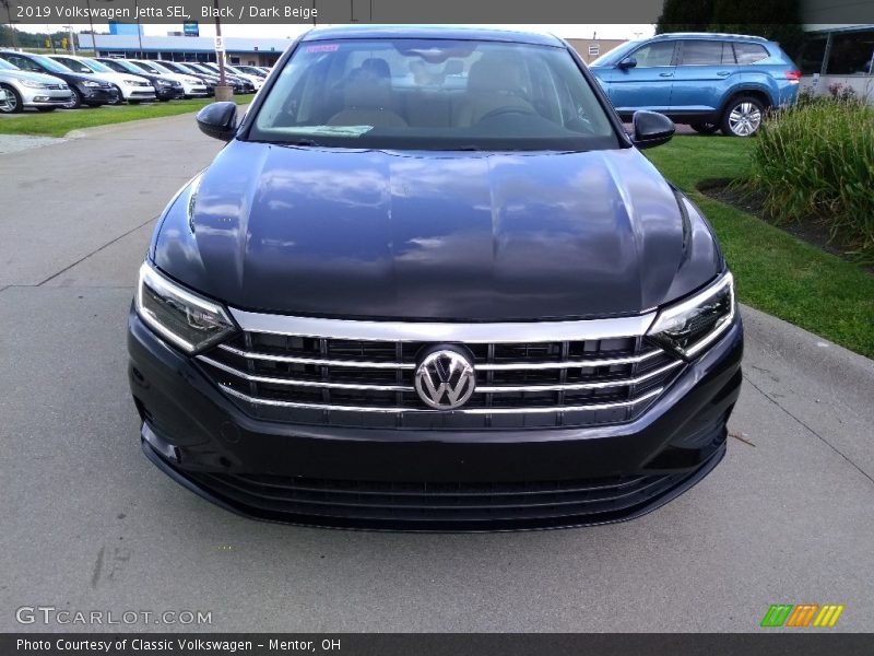 Black / Dark Beige 2019 Volkswagen Jetta SEL