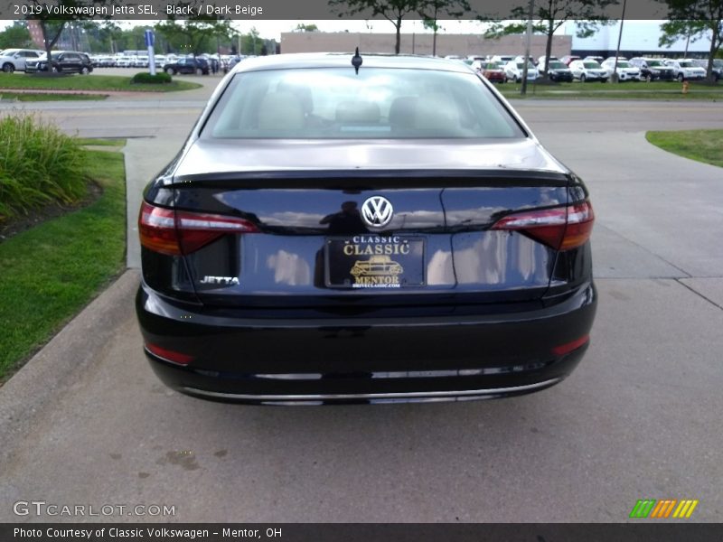 Black / Dark Beige 2019 Volkswagen Jetta SEL
