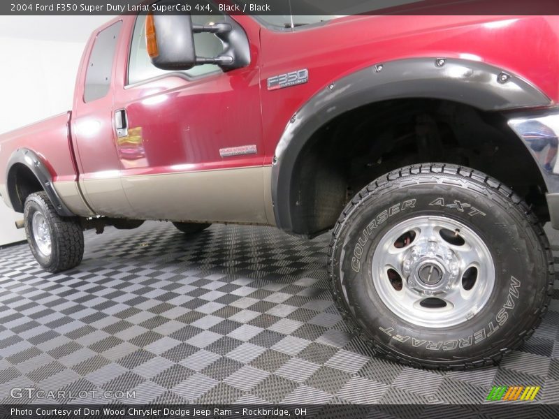 Black / Black 2004 Ford F350 Super Duty Lariat SuperCab 4x4