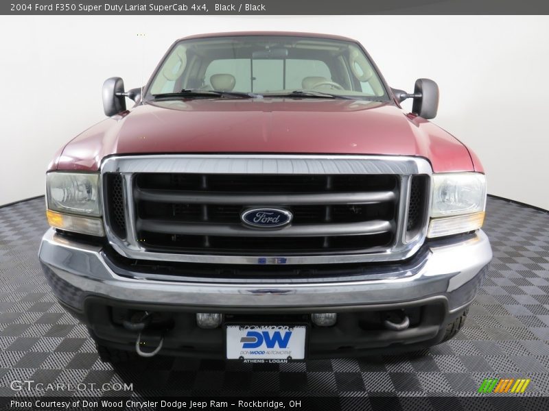 Black / Black 2004 Ford F350 Super Duty Lariat SuperCab 4x4
