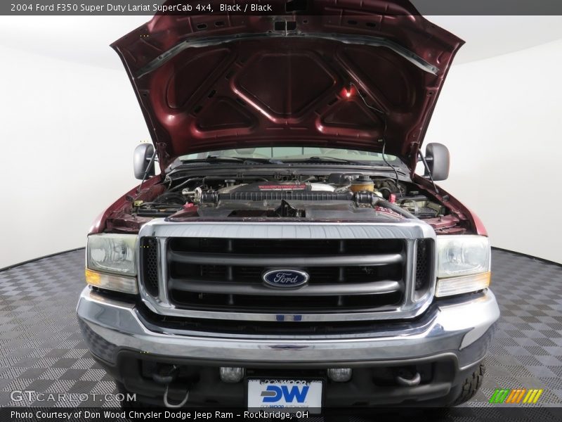 Black / Black 2004 Ford F350 Super Duty Lariat SuperCab 4x4