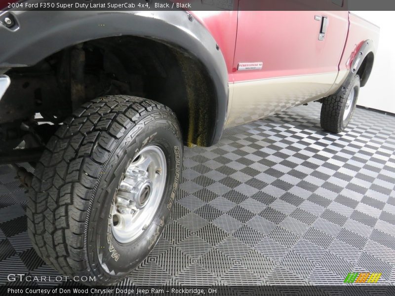 Black / Black 2004 Ford F350 Super Duty Lariat SuperCab 4x4