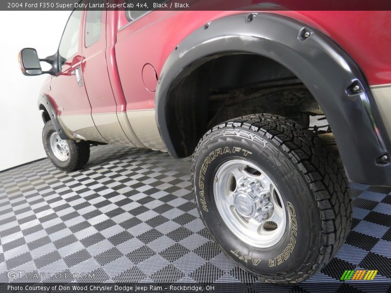 Black / Black 2004 Ford F350 Super Duty Lariat SuperCab 4x4
