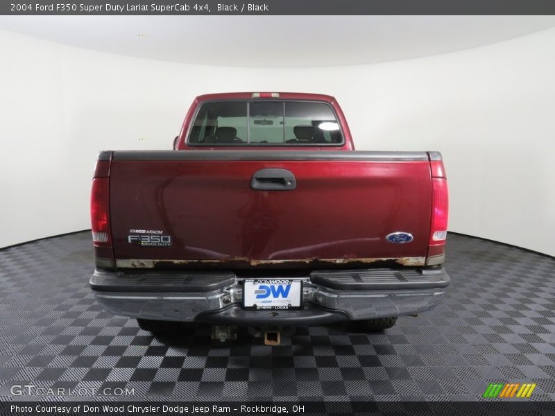 Black / Black 2004 Ford F350 Super Duty Lariat SuperCab 4x4