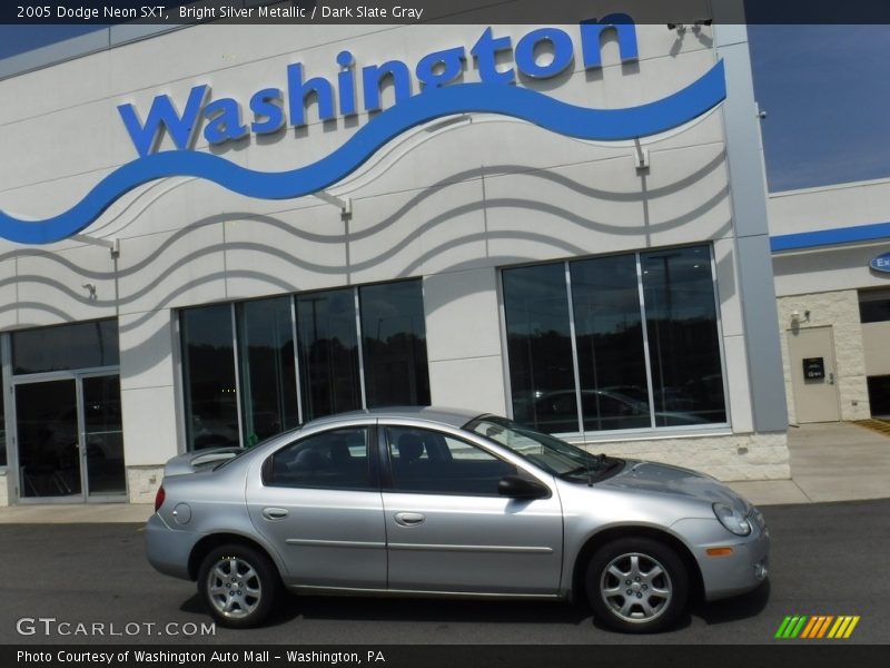 Bright Silver Metallic / Dark Slate Gray 2005 Dodge Neon SXT