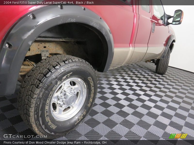 Black / Black 2004 Ford F350 Super Duty Lariat SuperCab 4x4