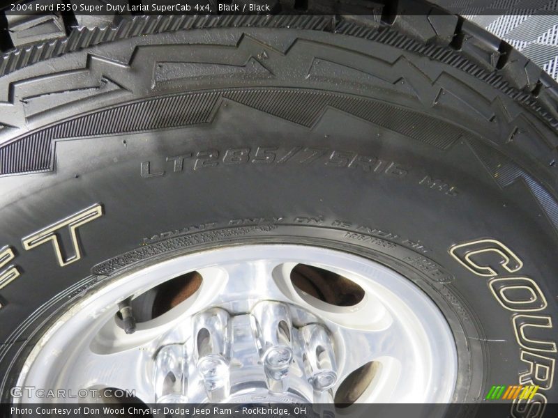 Black / Black 2004 Ford F350 Super Duty Lariat SuperCab 4x4