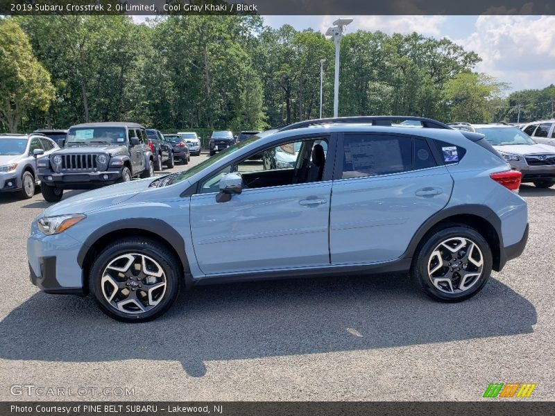 Cool Gray Khaki / Black 2019 Subaru Crosstrek 2.0i Limited