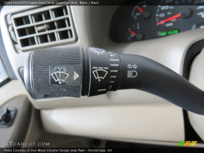 Black / Black 2004 Ford F350 Super Duty Lariat SuperCab 4x4