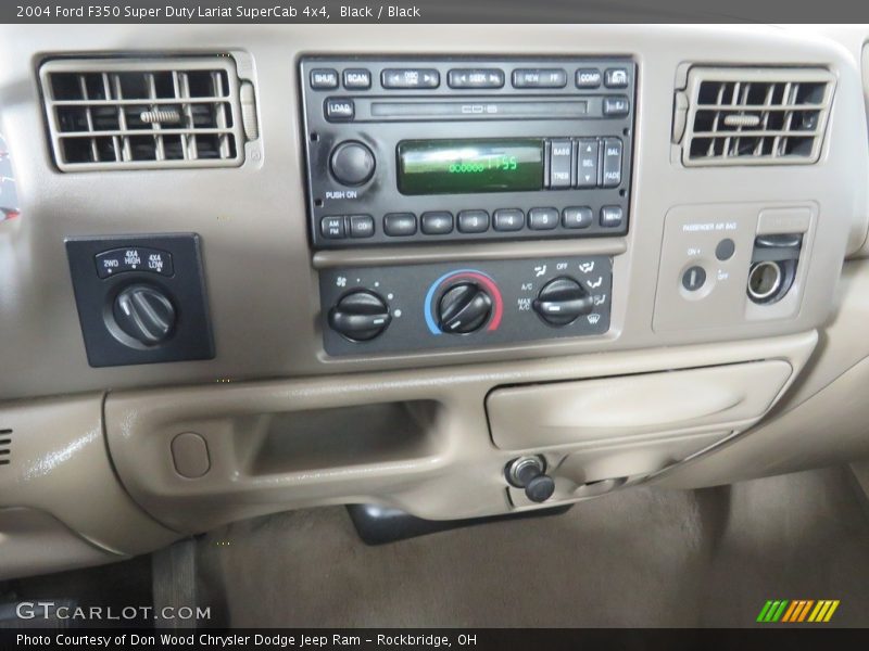 Black / Black 2004 Ford F350 Super Duty Lariat SuperCab 4x4