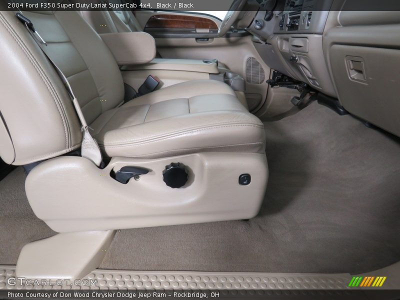 Black / Black 2004 Ford F350 Super Duty Lariat SuperCab 4x4